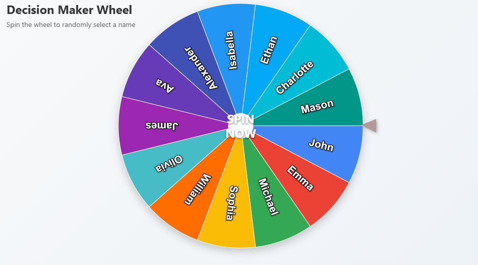 Random Name Picker